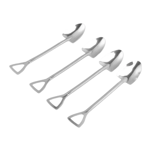 Cuillère à pelle en acier inoxydable pointue/carrée/fourchette cuillère à pelle couverts de cuisine meilleurs cadeaux meilleure vente - Product Image 5