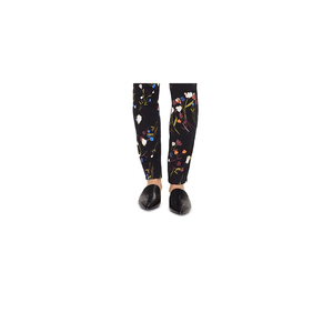 Jeans Neri da Donna NYDJ Taglia 6 a Gamba Dritta, Stile High Street, Pantaloni in Denim Traspiranti, Jeans Boyfriend Svasati con Fiocco - Product Image 3