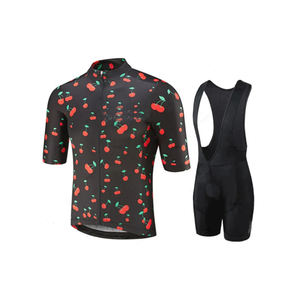 Super calidad verano secado rápido logotipo personalizado impresión deportes bicicleta hombres ciclismo Jersey conjunto - Product Image 2