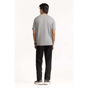 Sweater Knit T-Shirt <b>Blank</b> Design MN-TS-SS25-213 200g 300g Fabric <b>Weights</b> Compressed Animated Pattern T-Shirts Screen Heavy - Product Image 3