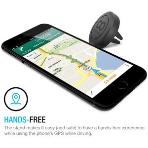 Supporto Magnetico Universale per Auto con Fissaggio all'Aerazione, Confezione da 2, Compatibile con iPhone 14/15/16 e Samsung Galaxy, Modello MB000049 - Product Image 3