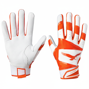 Guantes de Béisbol Ventilados Personalizados al por Mayor, Transpirables, Duraderos, Flexibles, Seguros, Antivibración, Guantes de Bateo de Softbol con Tracción - Product Image 3