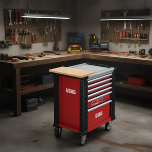 Plateau en bois Usag pour armoires à outils Vice - Product Image 3