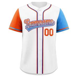 Camiseta de béisbol lisa con logotipo personalizado, camisetas a rayas con botones, Camiseta deportiva de poliéster, uniformes de ropa de béisbol - Product Image 6