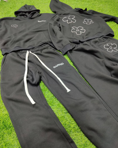 Chándal de algodón 100% de gran tamaño personalizado de la industria rápida, envío rápido, servicio OME, tela térmica transpirable, Invierno pesado - Product Image 6