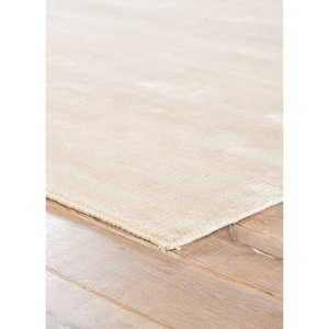 Alfombras de Viscosa Tejidas a Mano de Color Marfil Sólido para Uso Doméstico-Phpv-19 - Product Image 4