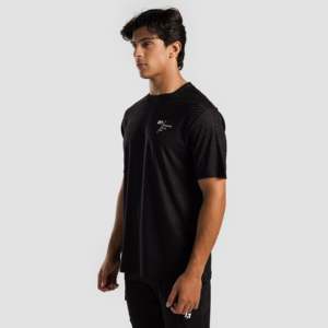 เสื้อยืด 21 Rapid Gym (สีดำ) ผ้าฝ้ายออร์แกนิค 100% พิมพ์ลายซิลค์สกรีนแบบอัดแน่น สำหรับออกกำลังกาย - Product Image 3