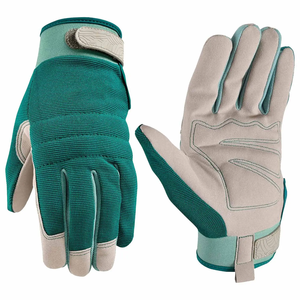 Guantes mecánicos de trabajo pesado hechos a medida para la venta al por mayor cómodos guantes mecánicos de medio dedo - Product Image 5