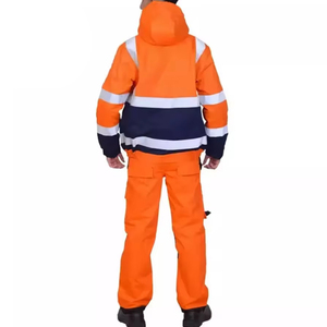 Combinaison de sécurité personnalisée combinaison de sécurité respirante haute visibilité en coton et polyester, meilleure qualité, nouvelle arrivée - Product Image 3