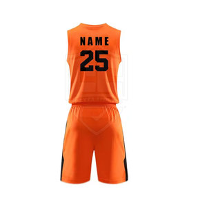 Servicio OEM Ropa de entrenamiento Kit de uniforme de baloncesto Nuevo diseño Kit de uniforme de baloncesto Precio bajo Kit de uniforme de baloncesto - Product Image 4