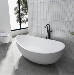 Bañera independiente de superficie sólida AVAXA de alta calidad disponible para la venta y lista para enviar - Product Image 1