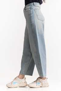 ผ้ายีนส์สาวๆระบายอากาศได้ดีดีไซน์โดดเด่นขาแครอท2025สินค้ามาใหม่ - Product Image 2