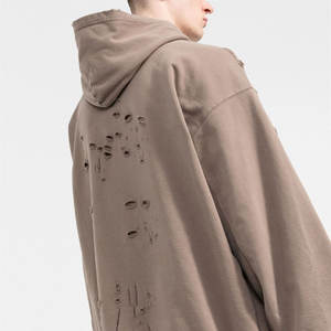 เสื้อฮู้ดผ้าฝ้าย100% แขนยาวมีกระเป๋าดีไซน์ใหม่ - Product Image 3