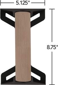 Barras de Madera para Flexiones con Agarre Barras de Yoga Portátiles para Interior y Exterior - Barras Paralelas para Ejercicio en Casa - Product Image 4