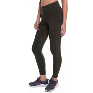 Vente en gros de leggings de yoga de haute qualité pour femmes-léger extensible tricoté spandex/nylon antibactérien respirant personnalisé - Product Image 5