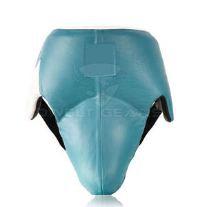 Protector Inguinal Ajustable de Cuero Multicolor Personalizado 2024 con Logotipo Personalizado para Boxeo Profesional, Equipo de Seguridad Deportiva - Product Image 1