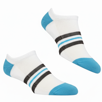 Chaussettes de sport décontractées en fibre de bambou antibactériennes de haute qualité pour hommes, chaussettes d'été pour baskets avec logo personnalisé, service OEM