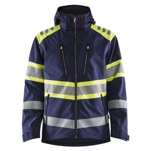 Construction Wear Reflective <b>Clothes</b> Safety High Visibility Work Wear Safety <b>Workers</b> Bomber Jacket - Product Image 1