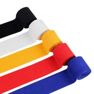 Unisex Cotton Hand <b>Wraps</b> for Fitness Training Soft Stretchy with Excellent Wrist Support and Hand Protection Customizable Logo - Product Image 1