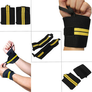 Poignets en néoprène robustes les plus vendus pour les entraînements d'haltérophilie, équipement de fitness respirant, couleur unie, nouveauté - Product Image 5