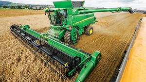 Cosechadora Agrícola de Arroz de 88HP-120HP, Maquinaria Agrícola, Precio de Fábrica, Venta Caliente, Precio al por Mayor - Product Image 6