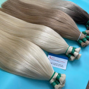 ผมต่อเวียดนามแท้ 100% คุณภาพสูง ยาว 30 นิ้ว แบบตรง เย็บสองชั้น น้ำหนัก 100 กรัม แบบเป็นมัด - Product Image 3