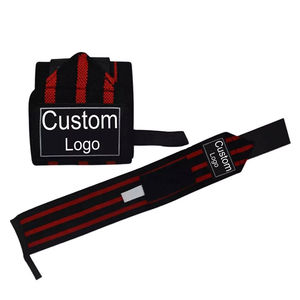 Mejor Material de levantamiento de pesas Muñequeras Protección Uso Muñequeras superventas Último diseño Levantamiento de pesas Muñequeras - Product Image 1