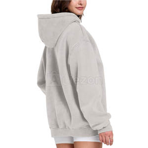 Vente chaude Premium Quality Women's Acid Wash Hoodies Vêtements d'hiver confortables avec col à capuche Vente en ligne - Product Image 4