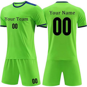 Kit de fútbol personalizado de alta calidad Último diseño Material transpirable de secado rápido Conjunto completo Ropa de fútbol al por mayor - Product Image 3