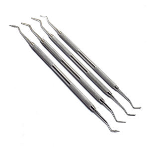 ชุดคอนเดนเซอร์อัมลาแกมแบบแมนนวล คุณภาพพรีเมียม ได้รับการรับรองมาตรฐาน CE ผลิตจากสแตนเลส จำนวน 4 ชิ้น พร้อมรับประกันตลอดอายุการใช้งานแบบ 3 ขา สำหรับงานทันตกรรม - Product Image 4