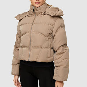 <b>Top</b> Quality Winter Puffer Jacket Waterproof Bubble <b>Coats</b> Crop Girls Down Jacket Winter Clothes For Women's Puff Jacket - Product Image 2