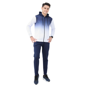 Ensemble de survêtement pour homme avec sweat-shirt et pantalon à sublimation dégradée, vêtements de sport confortables, vêtements de sport tendance, vêtements de sport à la mode - Product Image 1