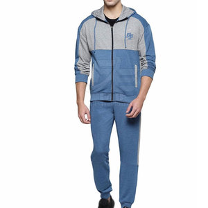 Chándal personalizado para hombre, conjunto de 2 piezas, chaqueta con cremallera completa y pantalones de Jogger para entrenamiento, correr o uso diario - Product Image 1