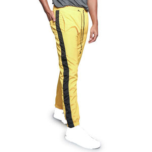 กางเกงวิ่งจ๊อกกิ้งของผู้ชายกางเกงไนลอนแบบลำลองใส่สบายน้ำหนักเบาซักสีต่างกันสำหรับออกกำลังกาย2025 - Product Image 3