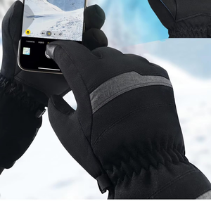 Guantes cálidos de esquí de invierno para hombres y mujeres dedo completo y productos de alta calidad a prueba de viento montaña nieve senderismo guantes de esquí hombres mujeres - Product Image 5