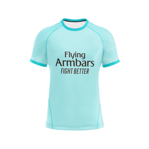 Men Rash Guard Manufacturer Long Sleeve Quick-Dry Anti-UV Gym Clothing UPF 50 T-shirt Beach <b>Printed</b> Custom <b>Surf</b> Rash Guard - Product Image 3