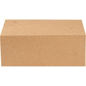 Tùy chỉnh chiên gà Burger bao bì hộp bán buôn salad khoai tây chiên thức ăn nhanh Takeaway nâu kraft giấy ăn trưa hộp - Product Image 2