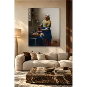 Fida Vermeer La demoiselle au lait, impression sur toile - Product Image 2