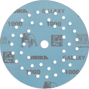 Disque de ponçage adhésif GALAXY Grip Multifit 125 mm, grain 1000, pour bois/métal/peinture/plastique/céramique/corindon, 72 trous - Product Image 1