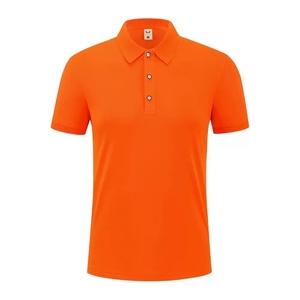 Polo Casual para Hombre 100% Poliéster, Color Sólido, Transpirable, Tejido de Punto, Acabado Oscuro, Anti-Pilling, Opciones de Tallas Grandes, Cuello Sólido - Product Image 3