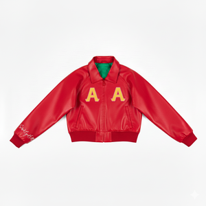 Chaquetas Bomber Varsity de Venta Caliente, Marca Privada, MOQ Bajo, Chaquetas para Mujer con Letra Griega Personalizada, Chaqueta Corta AKA - Product Image 2