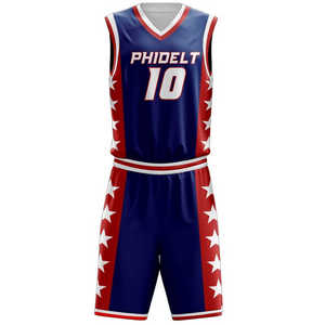 Nouvel ensemble de basketball imprimé numériquement – Maillots d'équipe grande taille, t-shirts d'été, débardeurs, shorts, avec broderie de logo et patchs - Product Image 6