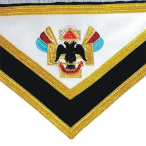 Brotherhood Regalia Delantal de cuero hecho a mano Delantal artesanal personalizado de alta calidad para uso ceremonial - Product Image 3