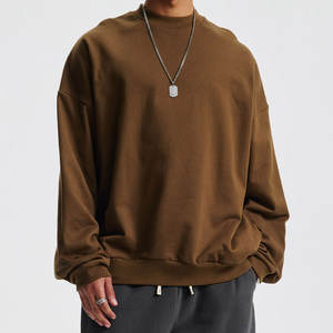 Sudaderas de Algodón Grueso de Alta Calidad con Logotipo Personalizado, Sudaderas Extra Grandes para Hombre, Personalizables, Sudadera de Algodón Sólido Extra Grande - Product Image 3