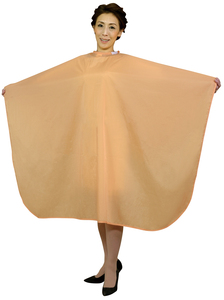 Capa de peluquería de lujo de calidad para cortar el cabello, venta al por mayor, suministros de barbería, poliéster impermeable y Material Pongee - Product Image 2