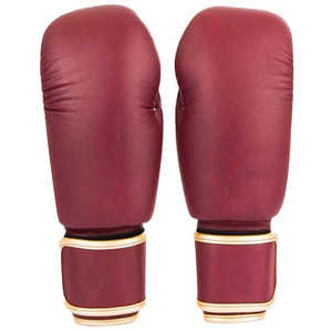 Gants de boxe professionnels avec logo personnalisé confortables 10oz 12oz 14oz 16oz entraînement au combat équipement en cuir de vachette motif imprimé - Product Image 4