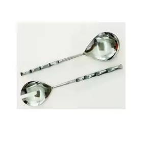 ชุดเซิร์ฟสลัดตกแต่งโต๊ะทำจากไม้ธรรมชาติสีทองสำหรับบ้านและโรงแรม - Product Image 3