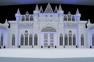 Escenario de Boda de Inspiración Marroquí, Personalizado en Australia, de Fibra de Vidrio Ligera, Nuevo, Decoración para Eventos, Venta de Fábrica, Reino Unido - Product Image 4