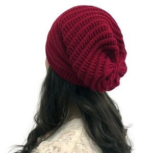 Unisex Two-Tone <b>Winter</b> Beanie Cap New Fashionable Warm Knitted <b>Hats</b> with Fur Lining for <b>Men</b> Women Casual Style Beach Accessory - Product Image 1