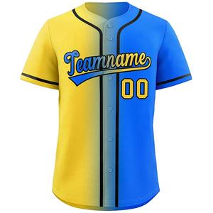 Camisetas de béisbol con estampado digital personalizado de calidad superior, uniforme de béisbol al por mayor, camiseta de béisbol - Product Image 2